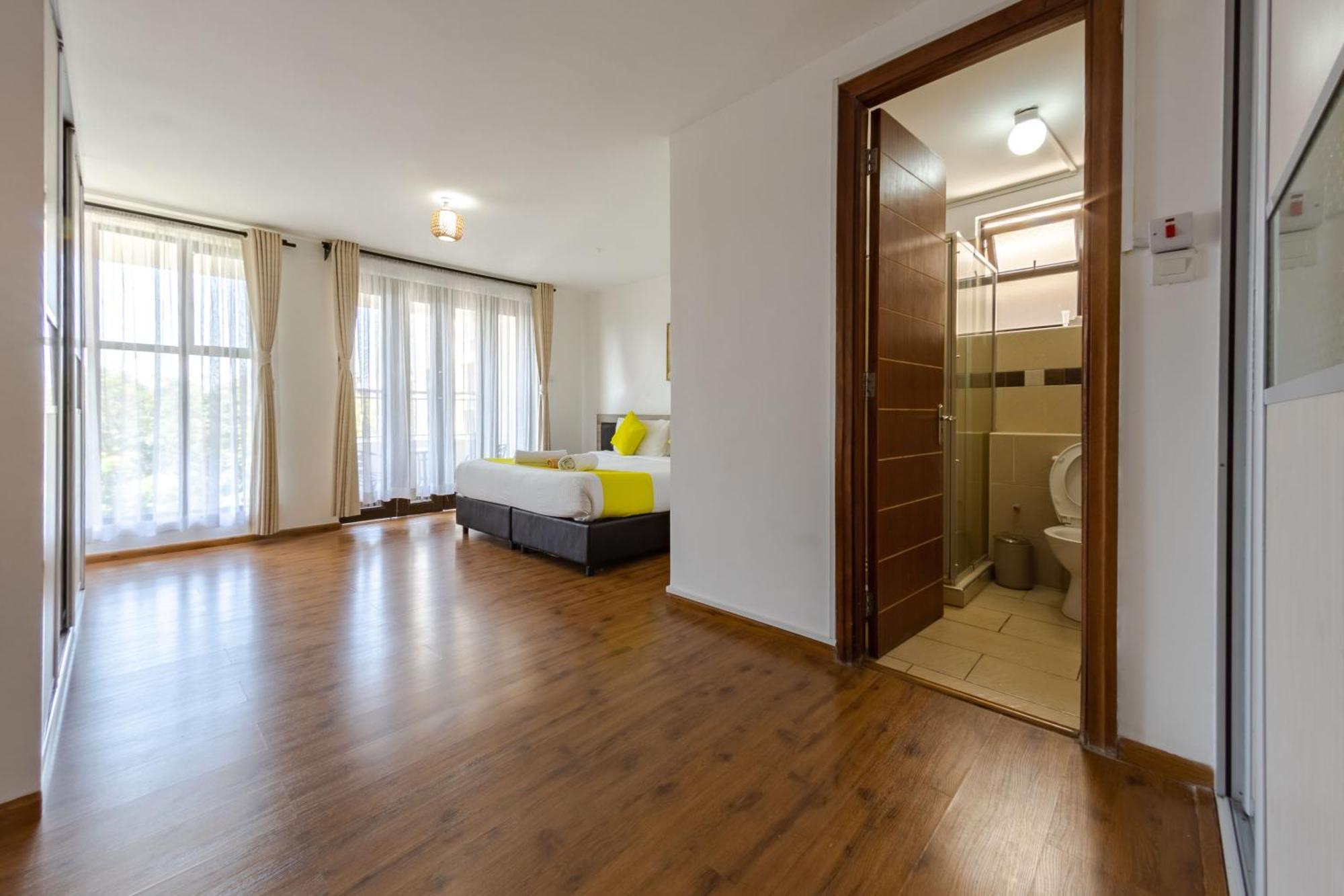 Four-Bedroom Apartment Balcony